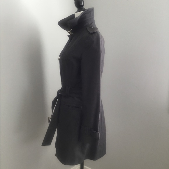 Banana Republic Classic trench coat, dark grey, size S. - Picture 2 of 11